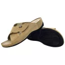2085 -os női Dr Feet bőr papucs - vilagos barna