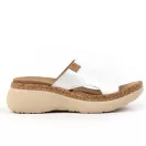 21005 -os női Dr Feet bőr papucs - feher 21005 -os női Dr Feet bőr papucs - feher