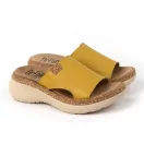21005 -os női Dr Feet bőr papucs - mustar sarga 21005 -os női Dr Feet bőr papucs - mustar sarga
