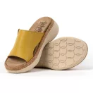 21005 -os női Dr Feet bőr papucs - mustar sarga 21005 -os női Dr Feet bőr papucs - mustar sarga