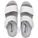 21012 -es női Dr Feet bőr papucs - vilagos szürke 21012 -es női Dr Feet bőr papucs - vilagos szürke