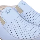 2106 -os női Dr Feet bőr papucs - vilagos kek