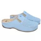 2106 -os női Dr Feet bőr papucs - vilagos kek 2106 -os női Dr Feet bőr papucs - vilagos kek