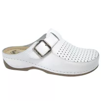 2107 -es női Dr Feet bőr papucs - feher