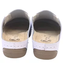 2107 -es női Dr Feet bőr papucs - feher