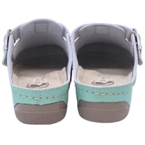 2107 -es női Dr Feet bőr papucs - zold