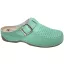 2107 -es női Dr Feet bőr papucs - zold