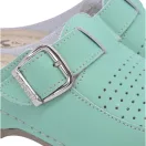 2107 -es női Dr Feet bőr papucs - zold 2107 -es női Dr Feet bőr papucs - zold