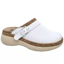 21200 -as női Dr Feet bőr papucs - feher