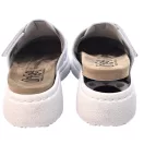 21301 -es női Dr Feet bőr papucs - feher