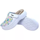 21301 -es női Dr Feet bőr papucs - feher pillango 21301 -es női Dr Feet bőr papucs - feher pillango