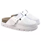 22100 -as női Dr Feet bőr papucs - feher 22100 -as női Dr Feet bőr papucs - feher