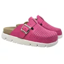 22100 -as női Dr Feet bőr papucs - rozsaszin