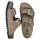 23004 -es ferfi Dr Feet bőr papucs - barna 23004 -es ferfi Dr Feet bőr papucs - barna