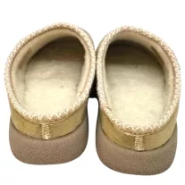 24004 -es női Dr Feet gyapju papucs - barna