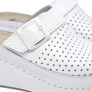 3021 -es női Dr Feet bőr papucs - feher