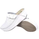 3021 -es női Dr Feet bőr papucs - feher 3021 -es női Dr Feet bőr papucs - feher