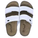 4001 -es női Dr Feet bőr papucs - feher 4001 -es női Dr Feet bőr papucs - feher