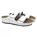 4001 -es női Dr Feet bőr papucs - feher 4001 -es női Dr Feet bőr papucs - feher