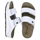 4001 -es női Dr Feet bőr papucs - feher 4001 -es női Dr Feet bőr papucs - feher