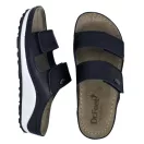 4001 -es női Dr Feet bőr papucs - fekete 4001 -es női Dr Feet bőr papucs - fekete