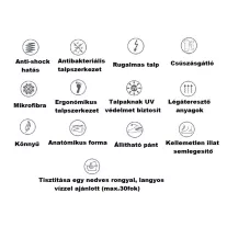4460 -as női Piumetta klumpa - feher