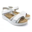 5007 -es női Dr Feet bőr szandal - feher 5007 -es női Dr Feet bőr szandal - feher
