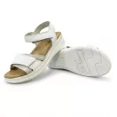 5007 -es női Dr Feet bőr szandal - feher 5007 -es női Dr Feet bőr szandal - feher