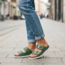 511 -es női Doss bőr papucs - menta zold 511 -es női Doss bőr papucs - menta zold
