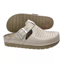 525 -os női Doss bőr papucs - beige