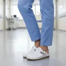 525 -os női Doss bőr papucs - feher 525 -os női Doss bőr papucs - feher