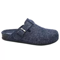 600 -as ferfi Dr Feet gyapju papucs - sotet kek