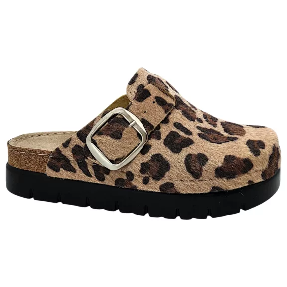 614 -es női Doss bőr papucs - animal print 614 -es női Doss bőr papucs - animal print