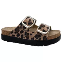 617 -es Doss női papucs - animal print