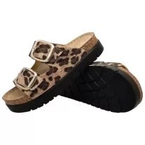 617 -es Doss női papucs - animal print
