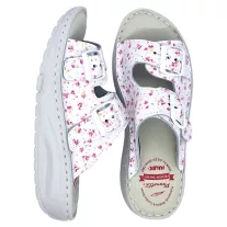 6273 -es női Piumetta gordülő talpu papucs - apro virag
