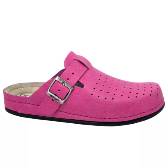 8001 -es ferfi Dr Feet bőr papucs - pink 8001 -es ferfi Dr Feet bőr papucs - pink