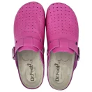 8001 -es ferfi Dr Feet bőr papucs - pink 8001 -es ferfi Dr Feet bőr papucs - pink