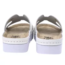 9000 -es női Dr Feet bőr papucs - feher