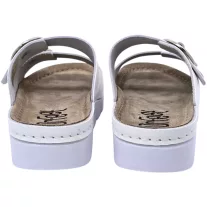 9002 -es női Dr Feet bőr papucs - feher