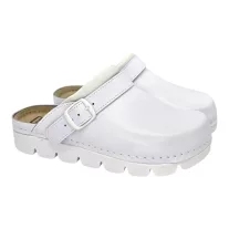 9010 -es női Dr Feet bőr papucs - feher