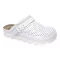 9014 -es női Dr Feet bőr papucs - feher