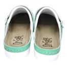 9014 -es női Dr Feet bőr papucs - zold 9014 -es női Dr Feet bőr papucs - zold