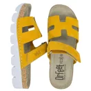 9018 -as női Dr Feet bőr papucs - mustar sarga 9018 -as női Dr Feet bőr papucs - mustar sarga