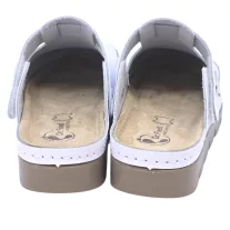 9020 -as női Dr Feet bőr papucs - feher