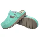 9020 -as női Dr Feet bőr papucs - zold 9020 -as női Dr Feet bőr papucs - zold