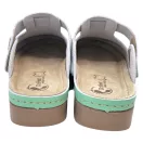 9020 -as női Dr Feet bőr papucs - zold 9020 -as női Dr Feet bőr papucs - zold