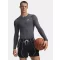 UA HG Armour Comp LS-GRY