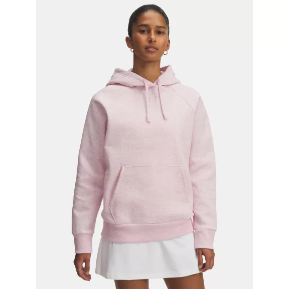 UA Rival Fleece Hoodie-PNK UA Rival Fleece Hoodie-PNK