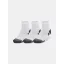 UA Performance Cotton Qtr (3pk)